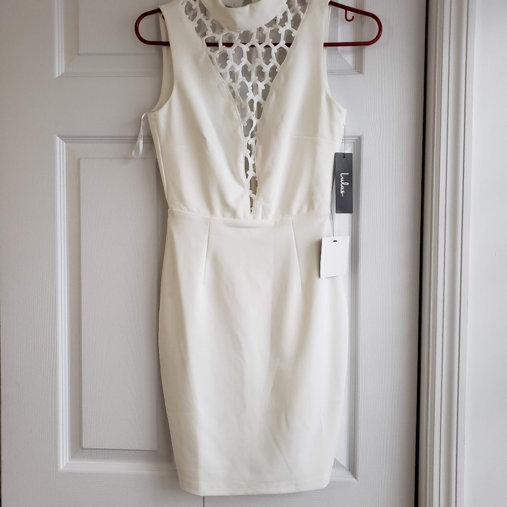 Lulu's white dress x small